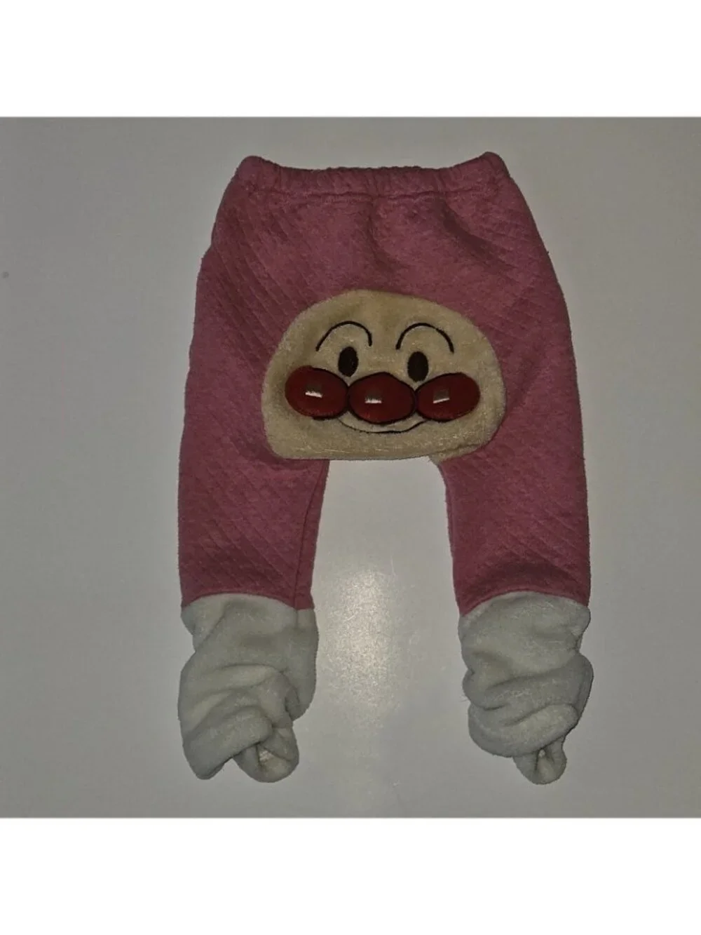 Bandai Anpanman Pants Pink White Face On Tush Baby Size 95 Approx 9-12 Months ??